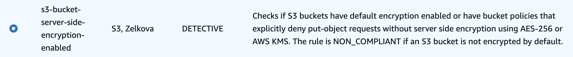 s3 bucket server side encryption enabled