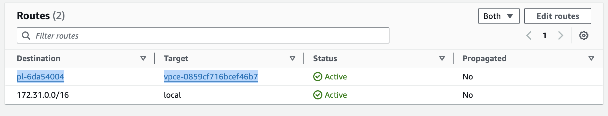 endpoint gateway route